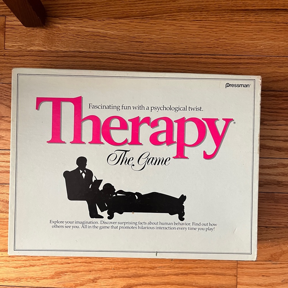 Therapy the game! Vintage ! Collectors!
